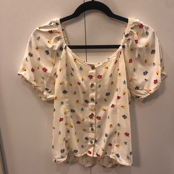 Madewell Floral Button-Down Shirt - Picture 5 of 8